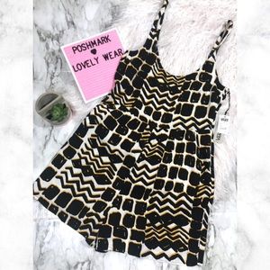 VANS No Rain Romper Geometric Print Size XS/S M/L